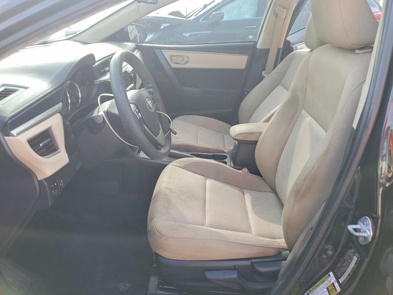 2015 Toyota Corolla Le Black vin: 2T1BURHE6FC414920