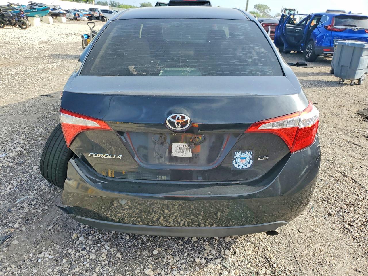 2015 Toyota Corolla Le Black vin: 2T1BURHE6FC414920