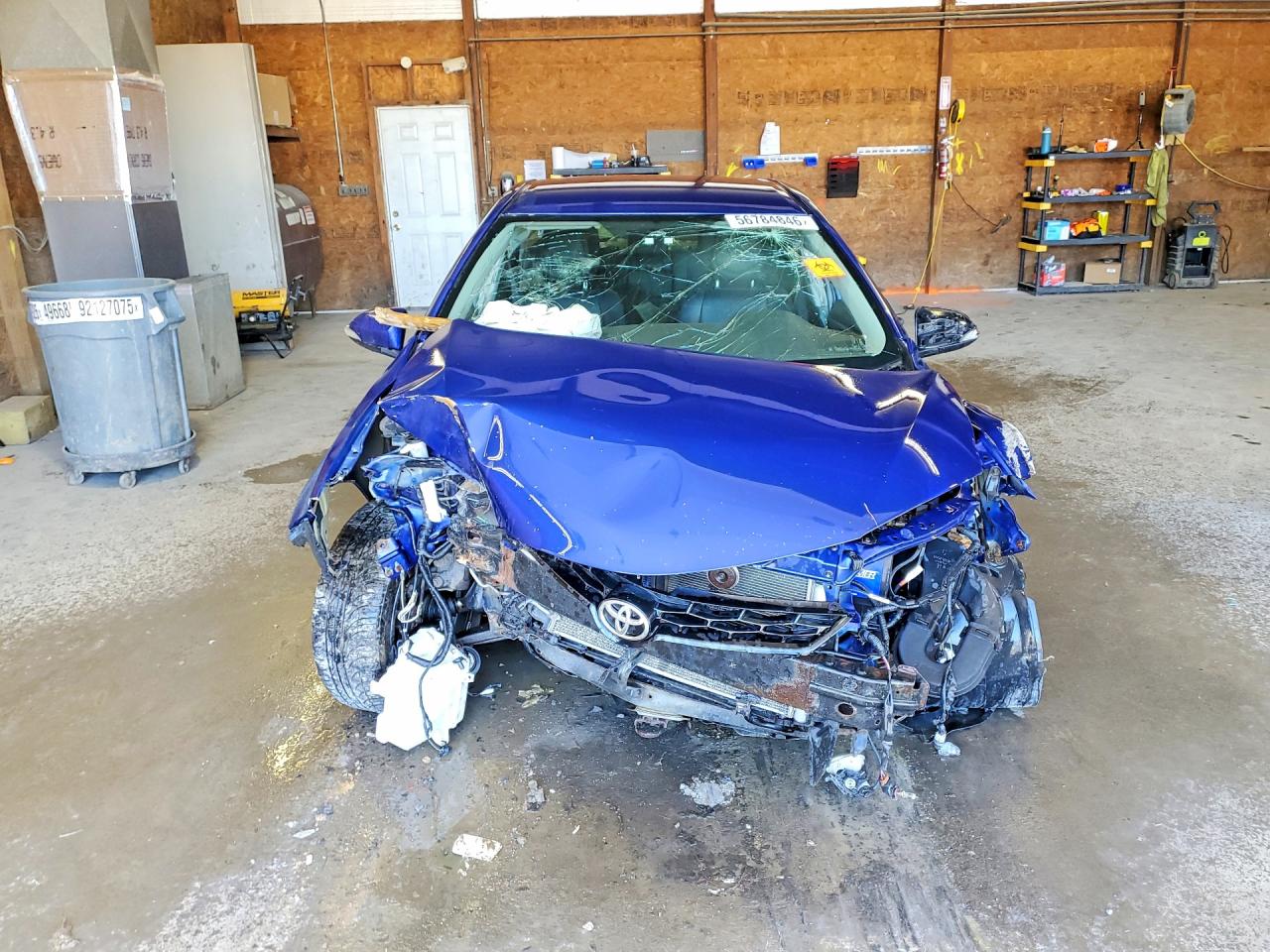 2015 Toyota Corolla S Plus Blue vin: 2T1BURHE6FC423472