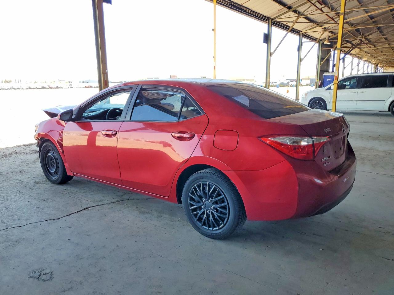 2015 Toyota Corolla Le Красный vin: 2T1BURHE6FC429031