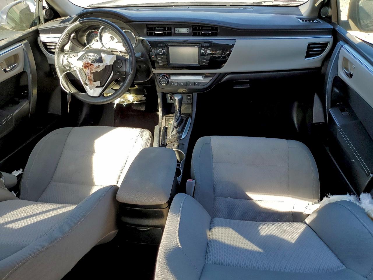 2015 Toyota Corolla Le Plus Gray vin: 2T1BURHE6FC432821