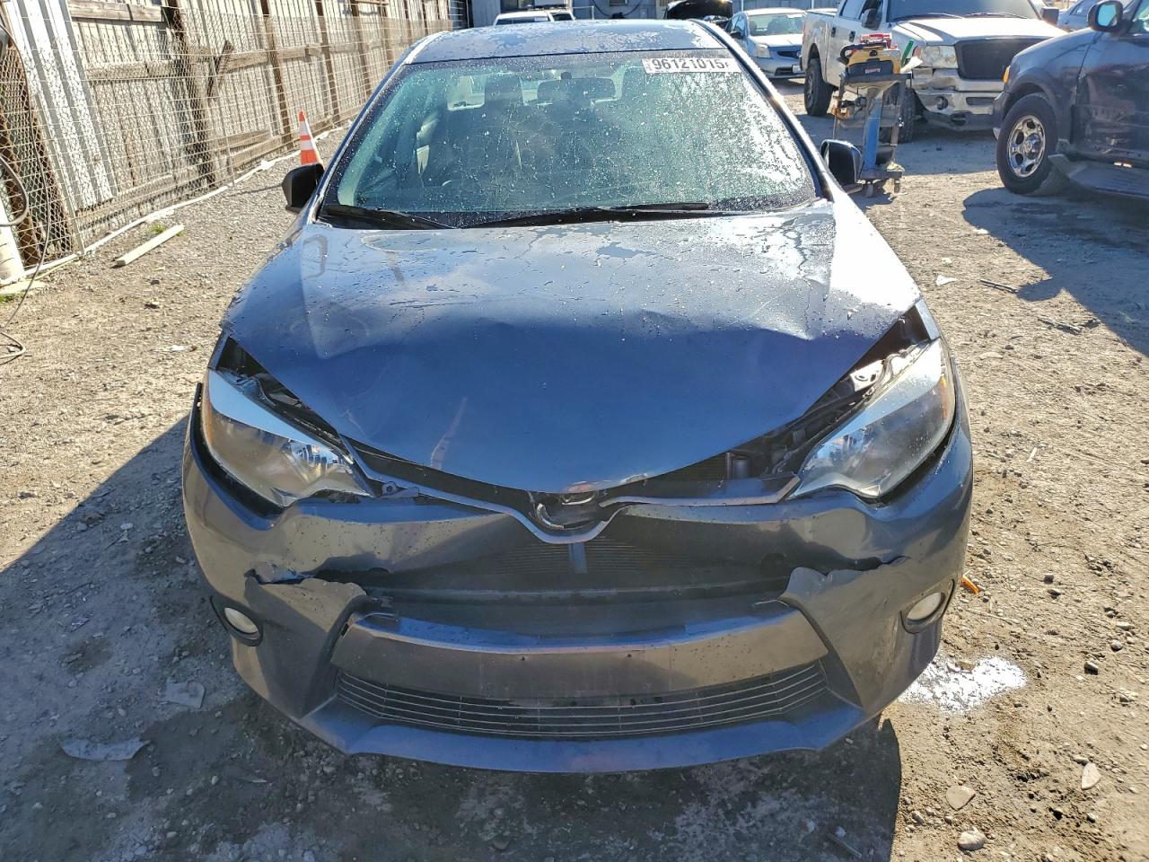 2015 Toyota Corolla Le Plus Gray vin: 2T1BURHE6FC432821