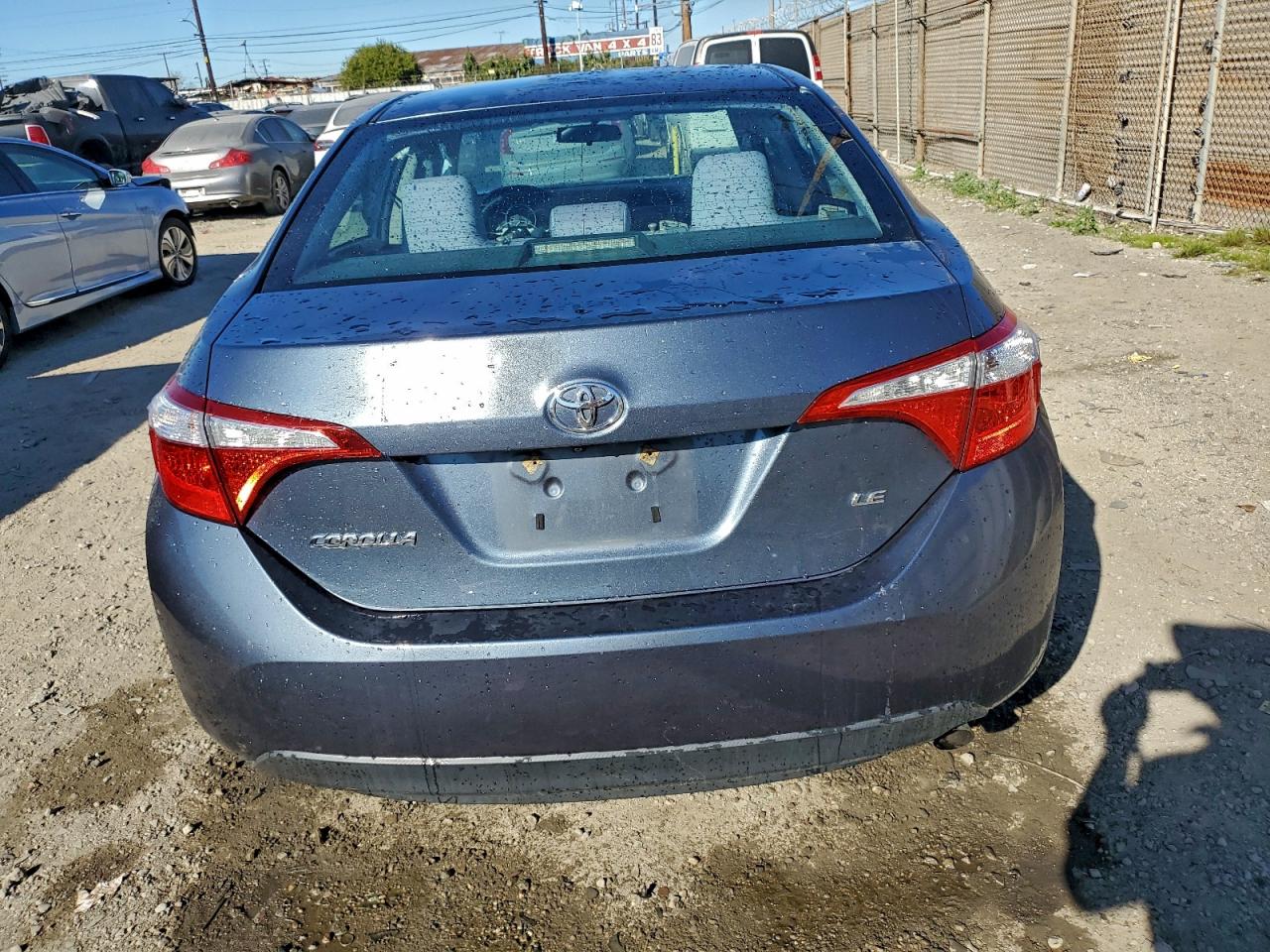 2015 Toyota Corolla Le Plus Gray vin: 2T1BURHE6FC432821