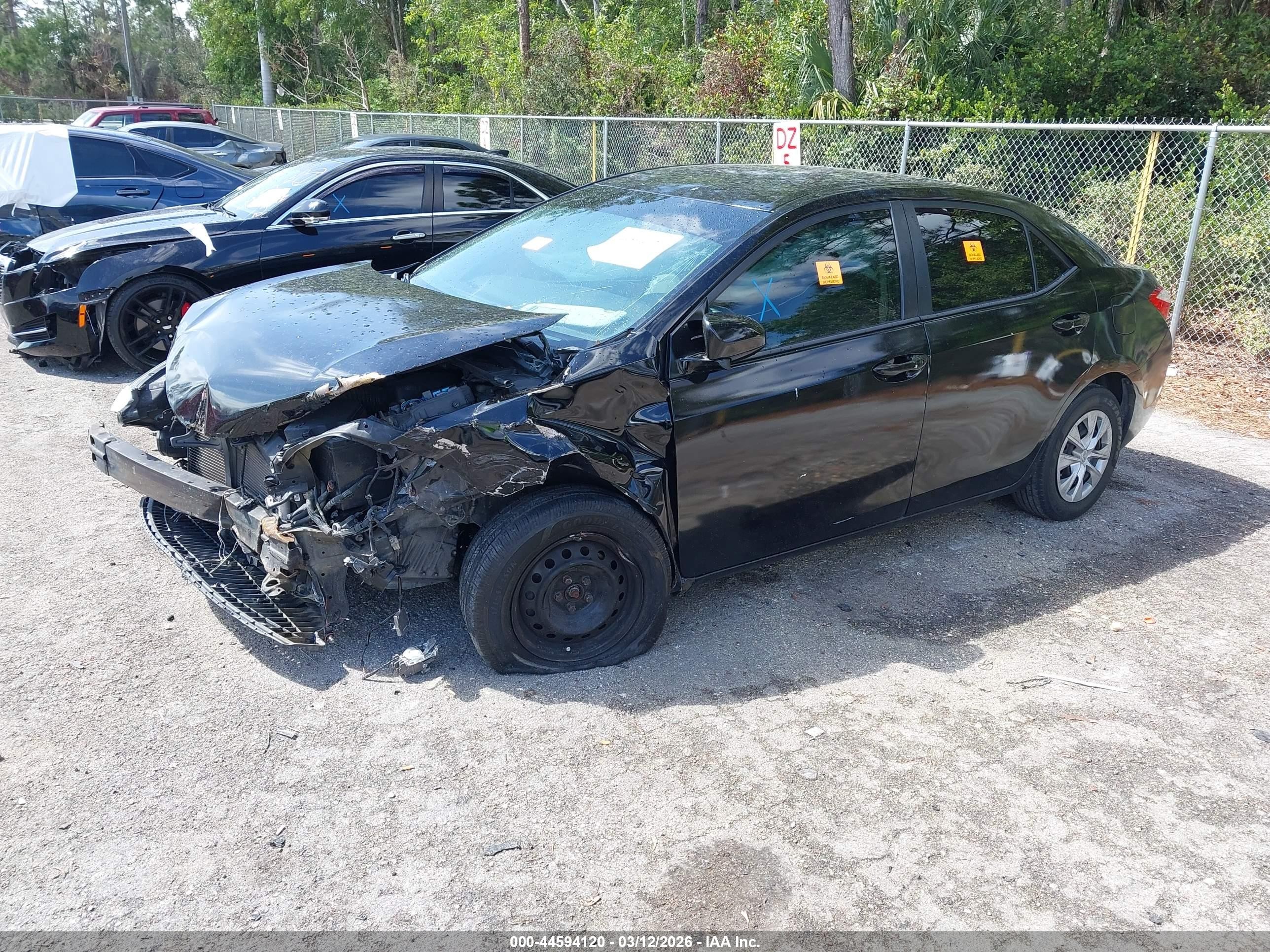 2015 Toyota Corolla L/le/s/s Plus/le Plus/le Premium/s Premium Black vin: 2T1BURHE6FC433855