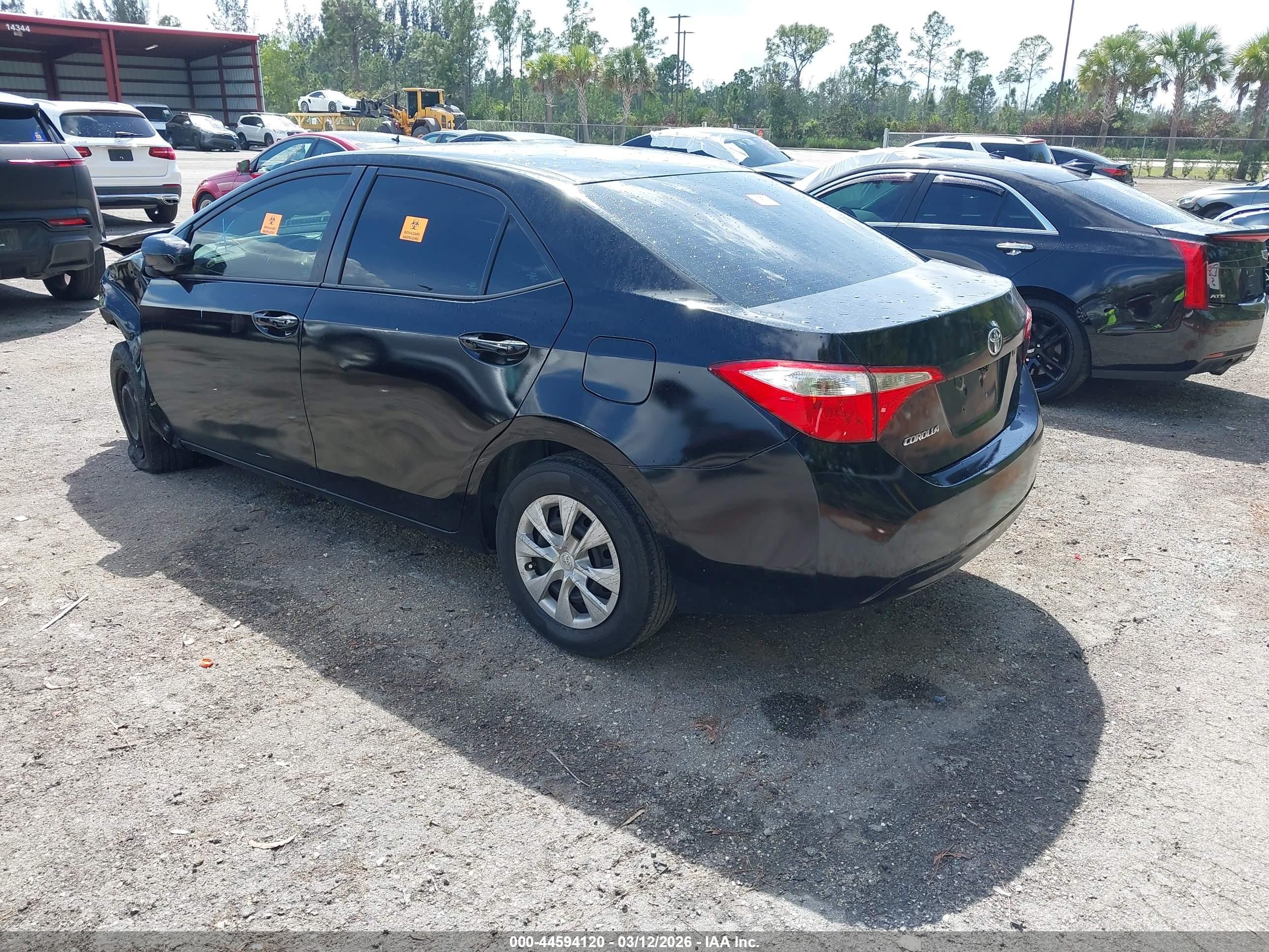 2015 Toyota Corolla L/le/s/s Plus/le Plus/le Premium/s Premium Black vin: 2T1BURHE6FC433855