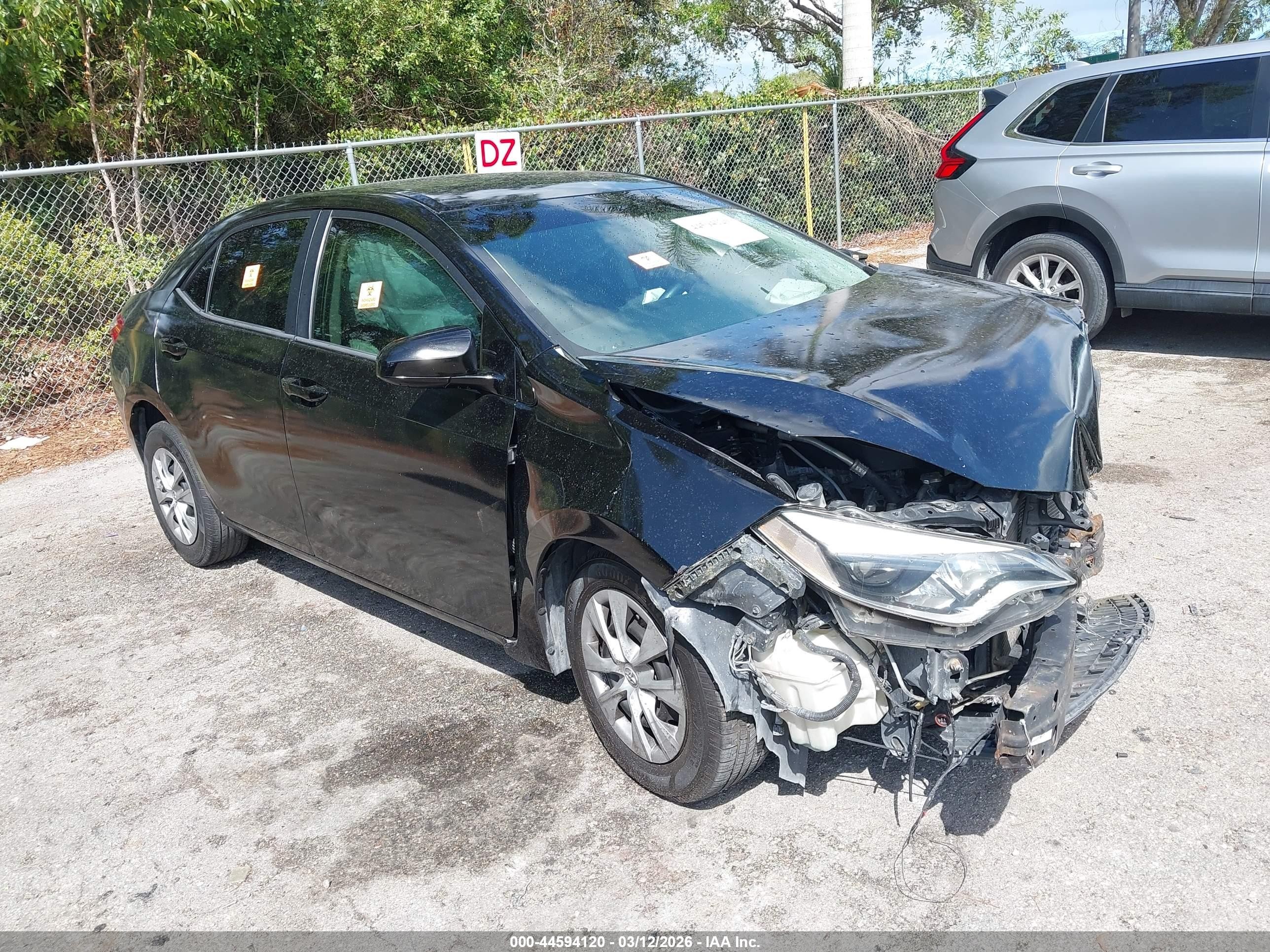 2015 Toyota Corolla L/le/s/s Plus/le Plus/le Premium/s Premium Black vin: 2T1BURHE6FC433855