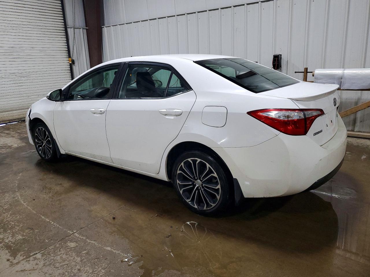 2015 Toyota Corolla S Plus White vin: 2T1BURHE6FC437775