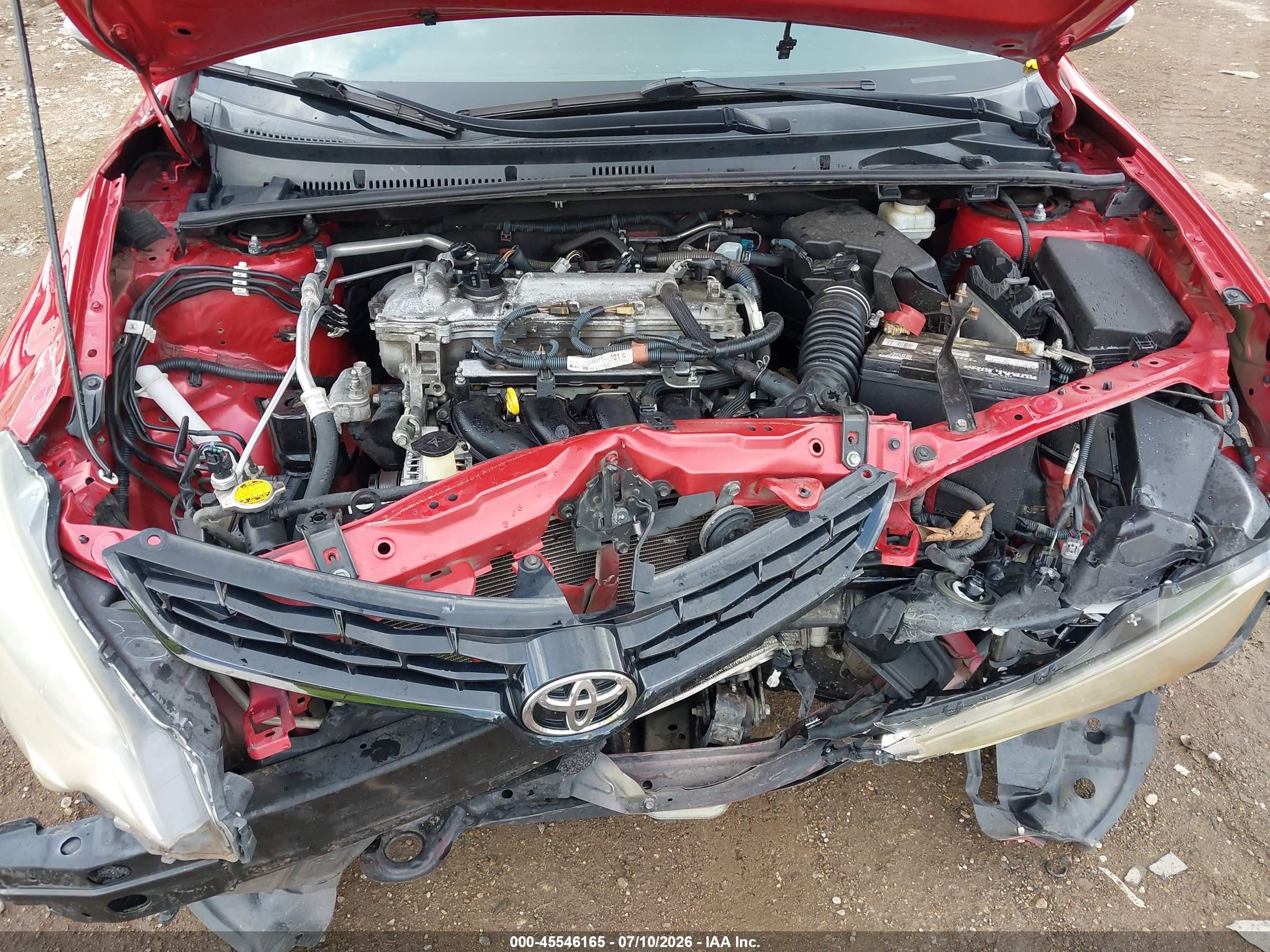 2015 Toyota Corolla S Plus Red vin: 2T1BURHE6FC465947