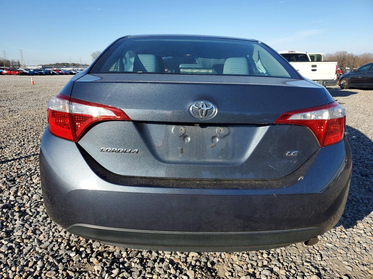 2015 Toyota Corolla L Бирюзовый vin: 2T1BURHE6FC475510