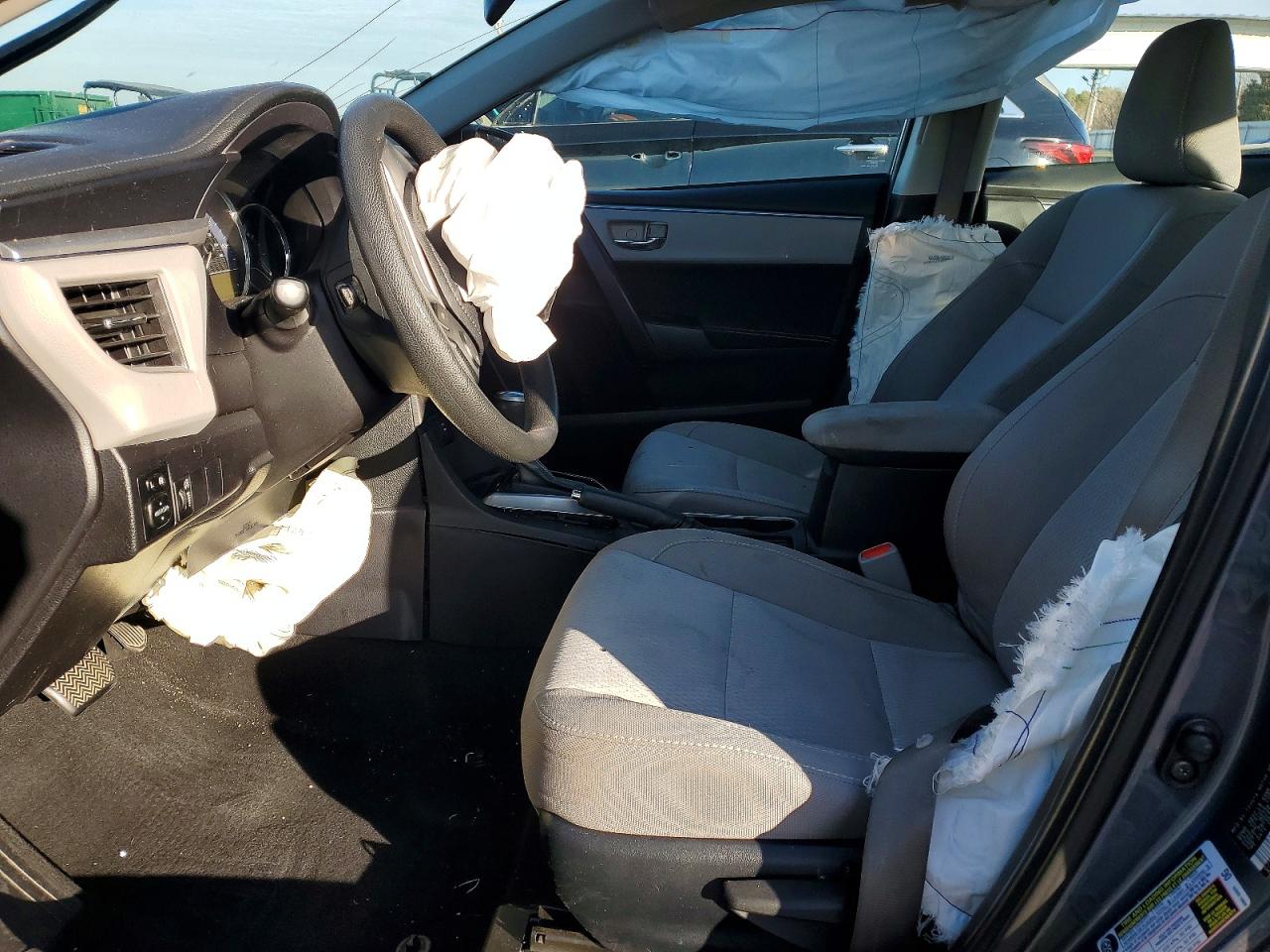 2015 Toyota Corolla L Бирюзовый vin: 2T1BURHE6FC475510