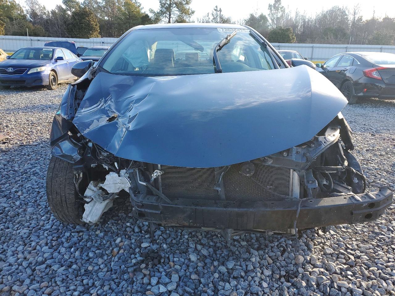 2015 Toyota Corolla L Бирюзовый vin: 2T1BURHE6FC475510