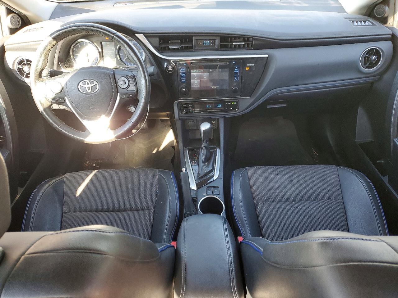 2017 Toyota Corolla Se Black vin: 2T1BURHE6HC747220