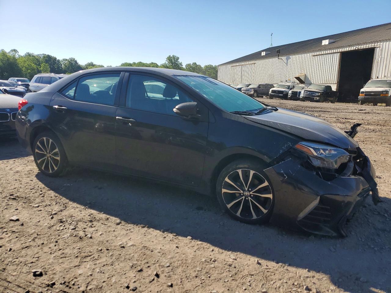 2017 Toyota Corolla Se Black vin: 2T1BURHE6HC747220