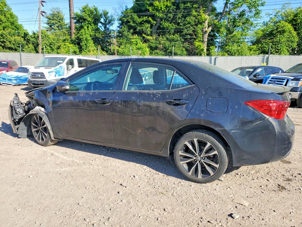 2017 Toyota Corolla Se Black vin: 2T1BURHE6HC747220