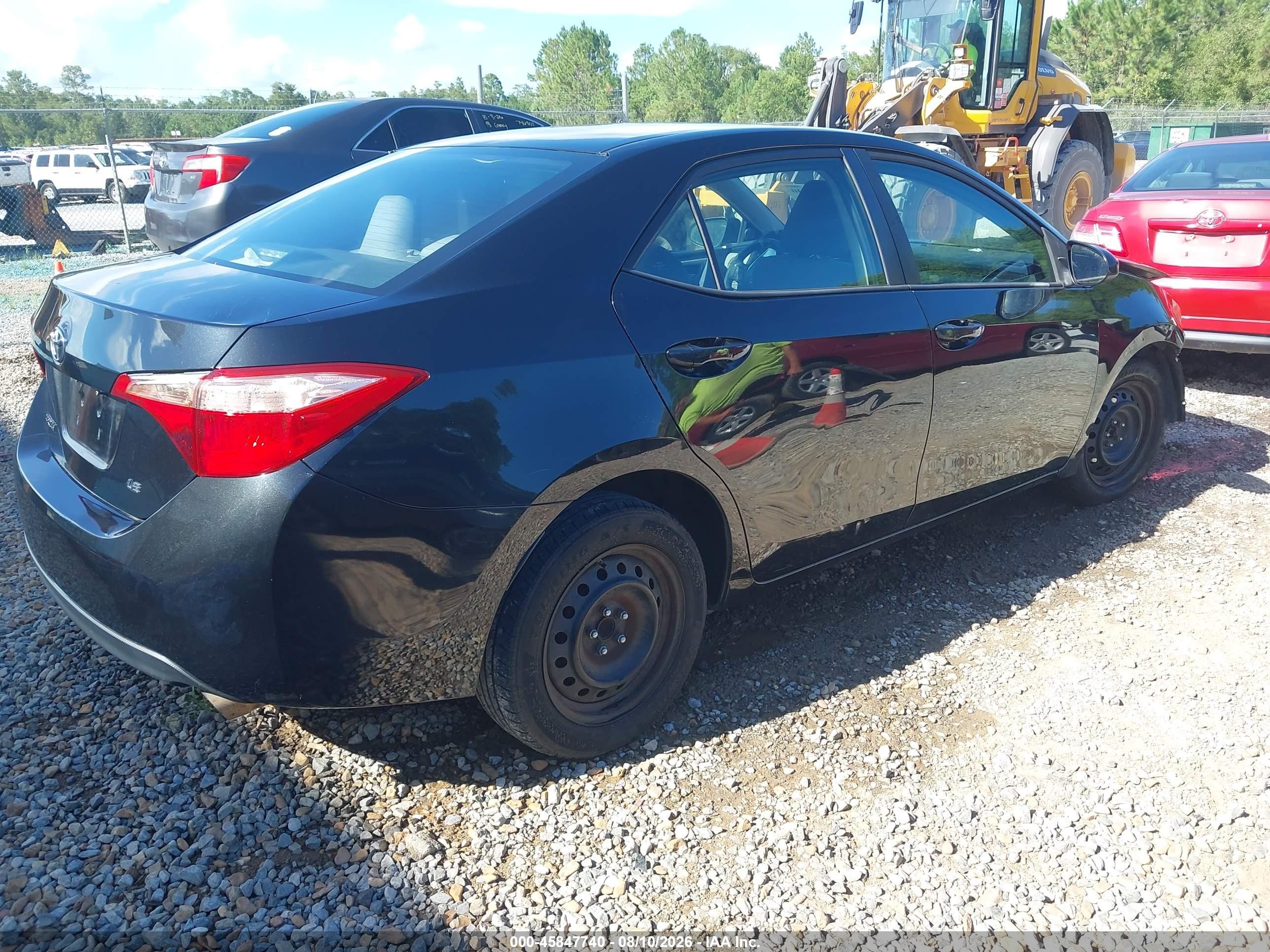 2017 Toyota Corolla Le Black vin: 2T1BURHE6HC843008