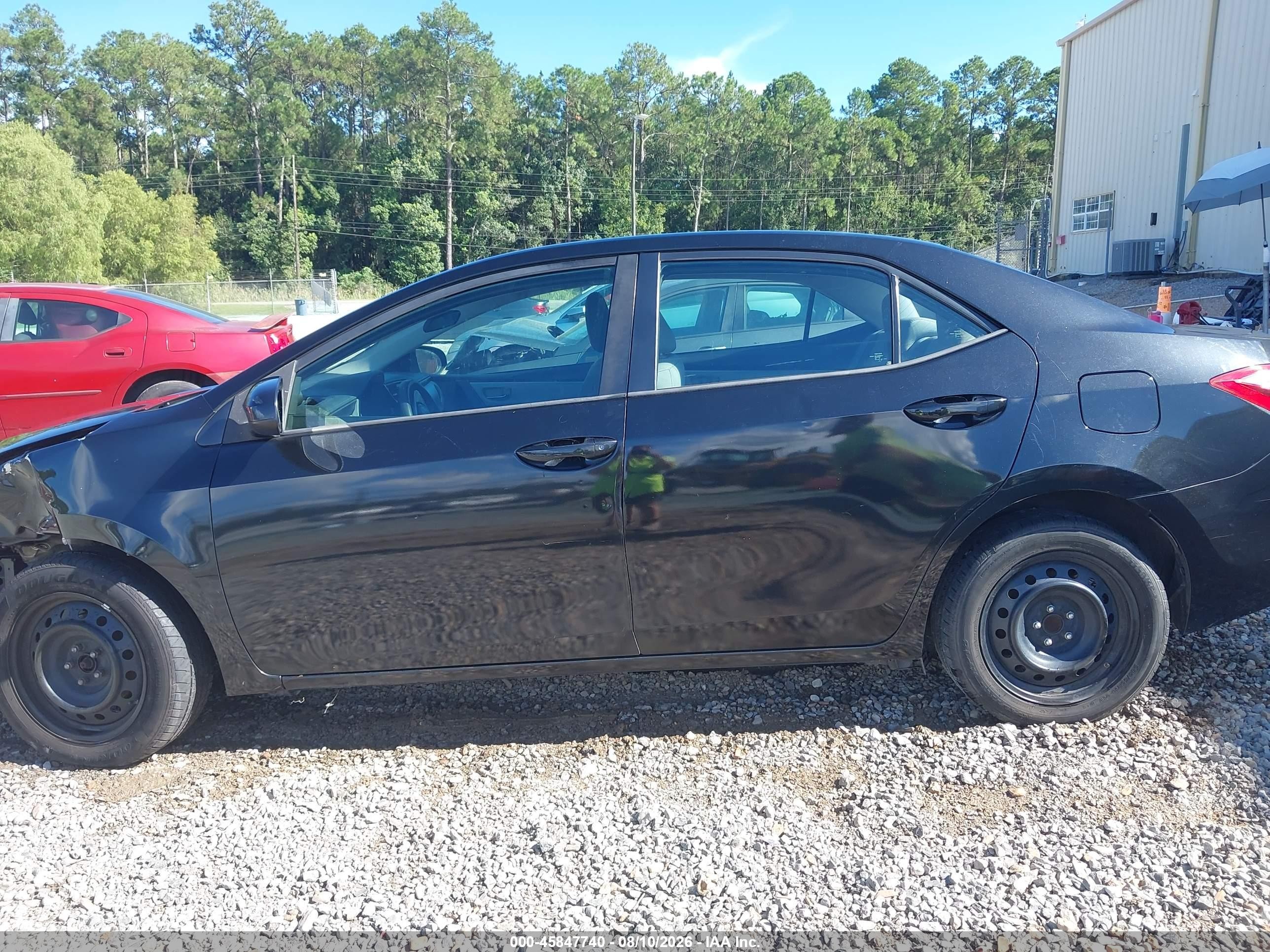 2017 Toyota Corolla Le Black vin: 2T1BURHE6HC843008