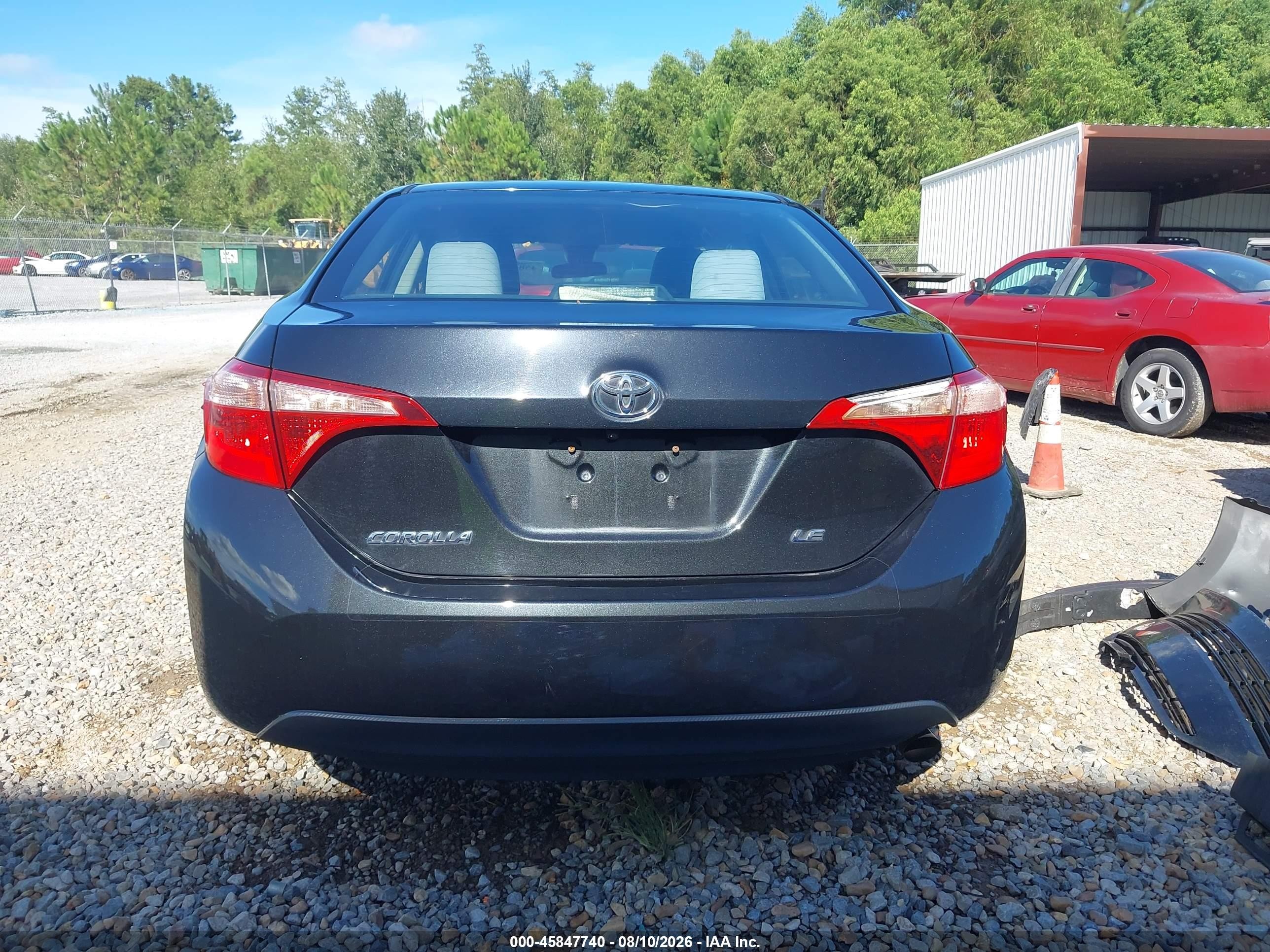 2017 Toyota Corolla Le Black vin: 2T1BURHE6HC843008