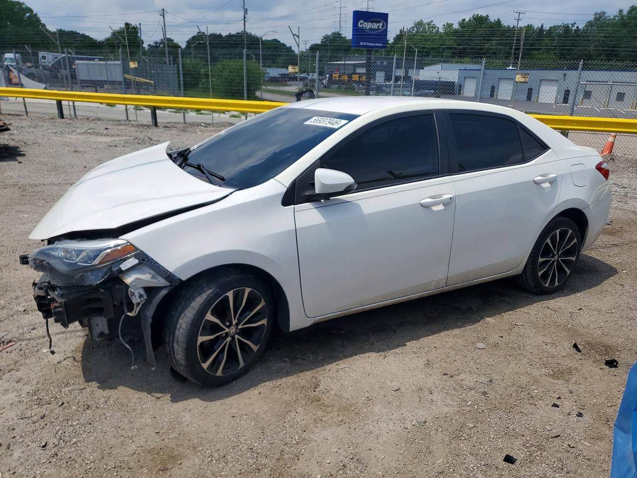 2018 Toyota Corolla Se White vin: 2T1BURHE6JC018754