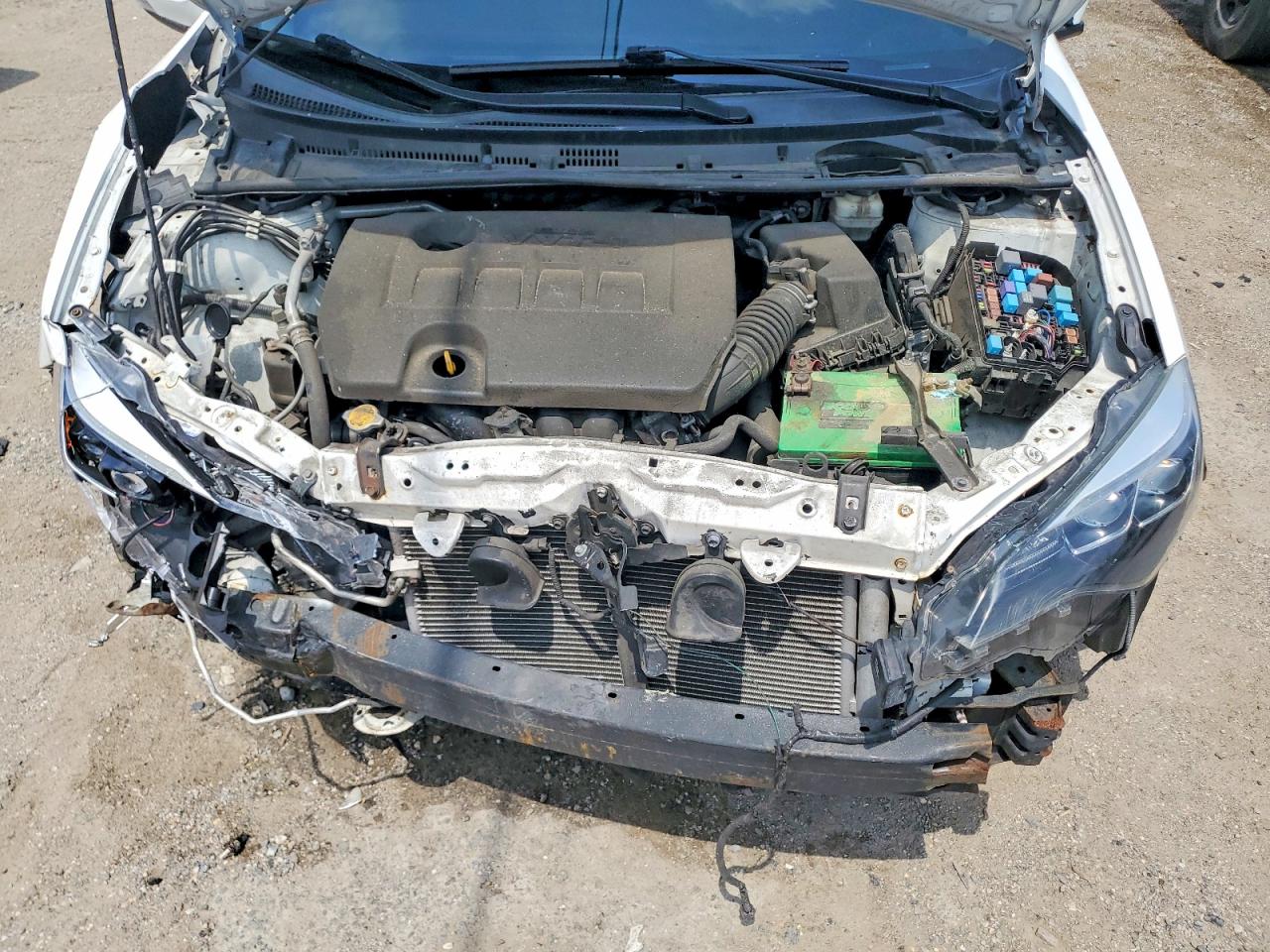 2018 Toyota Corolla Se White vin: 2T1BURHE6JC018754