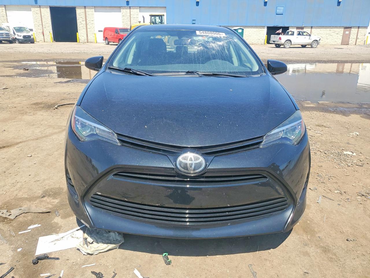 2018 Toyota Corolla Le Black vin: 2T1BURHE6JC044500