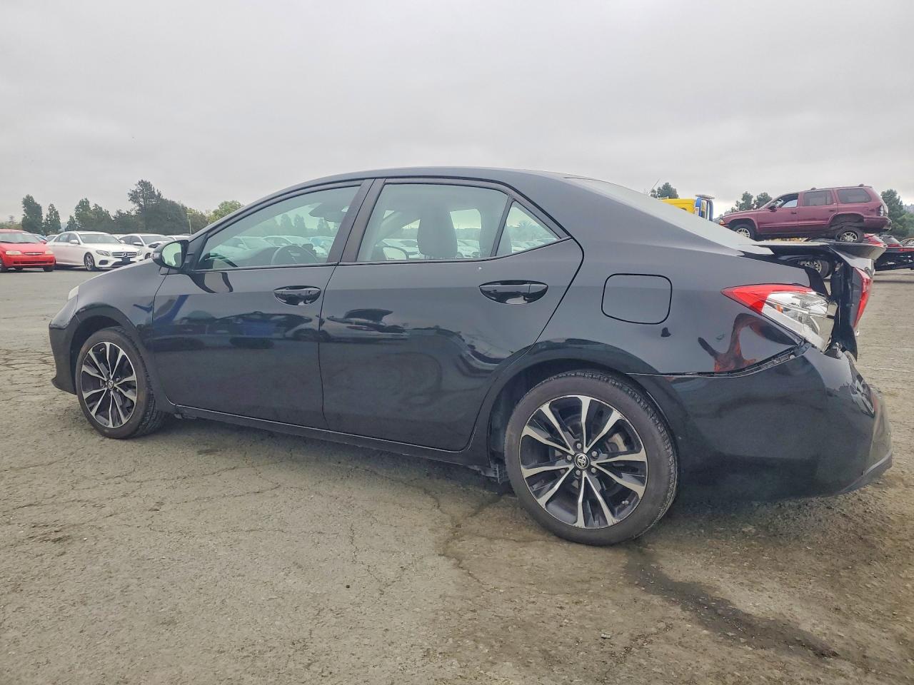 2018 Toyota Corolla Se Black vin: 2T1BURHE6JC078128