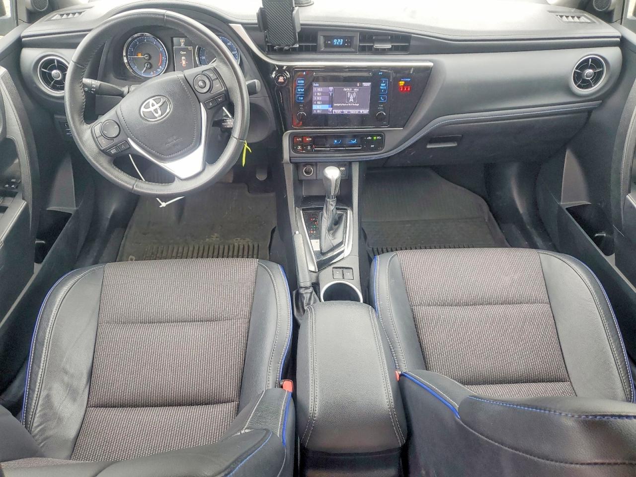 2018 Toyota Corolla Se Black vin: 2T1BURHE6JC078128