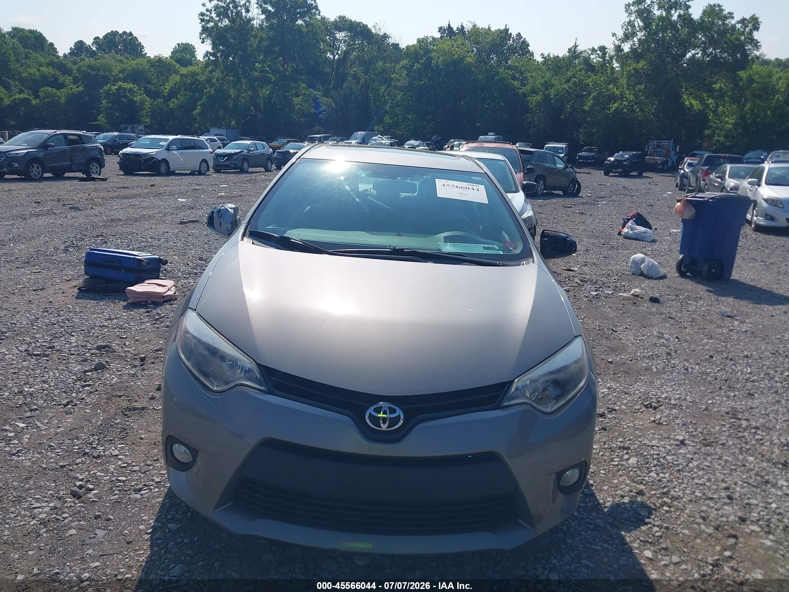 2014 Toyota Corolla Le Plus Tan vin: 2T1BURHE7EC002441