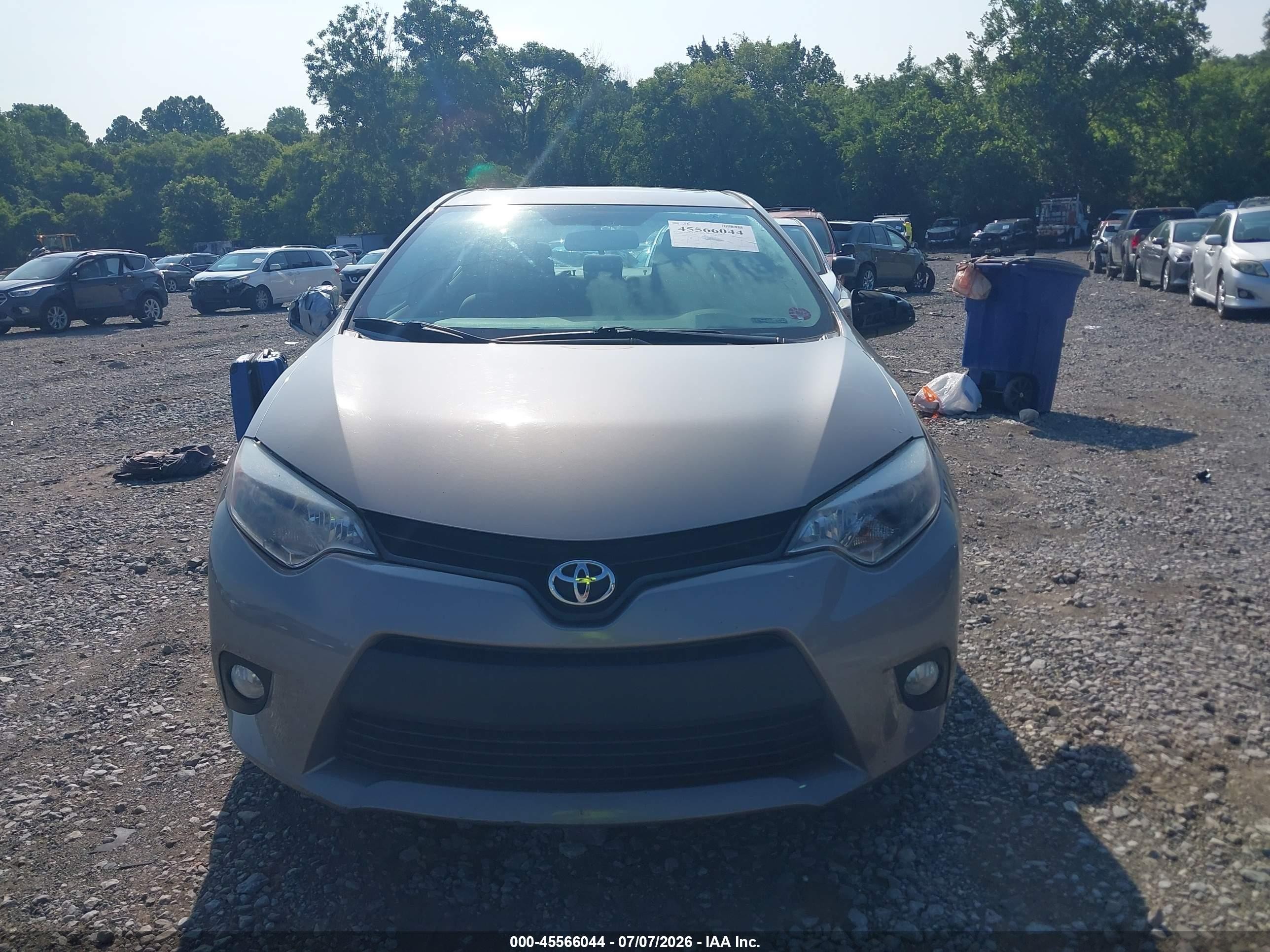 2014 Toyota Corolla Le Plus Tan vin: 2T1BURHE7EC002441