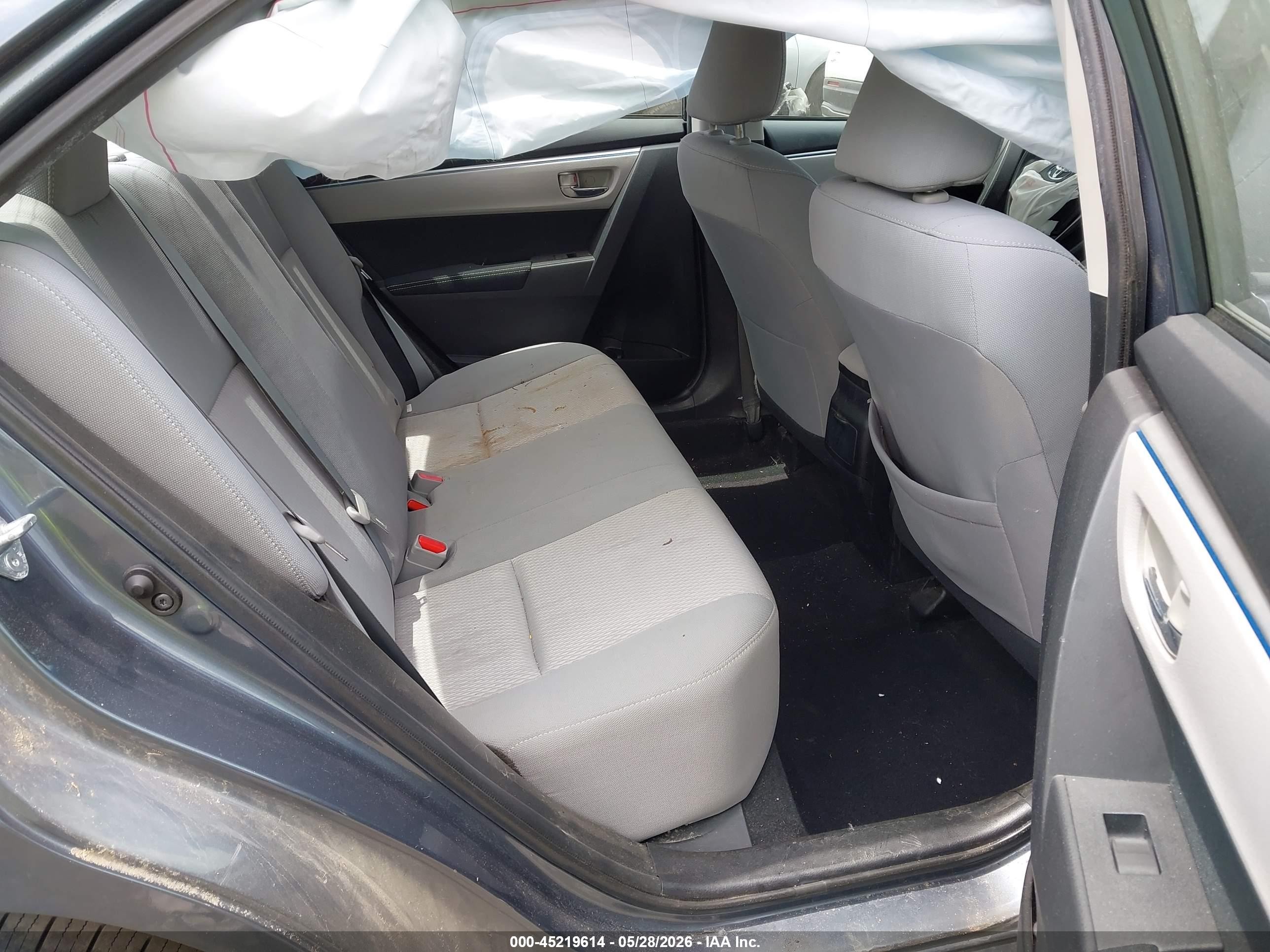 2014 Toyota Corolla Le Blue vin: 2T1BURHE7EC003119