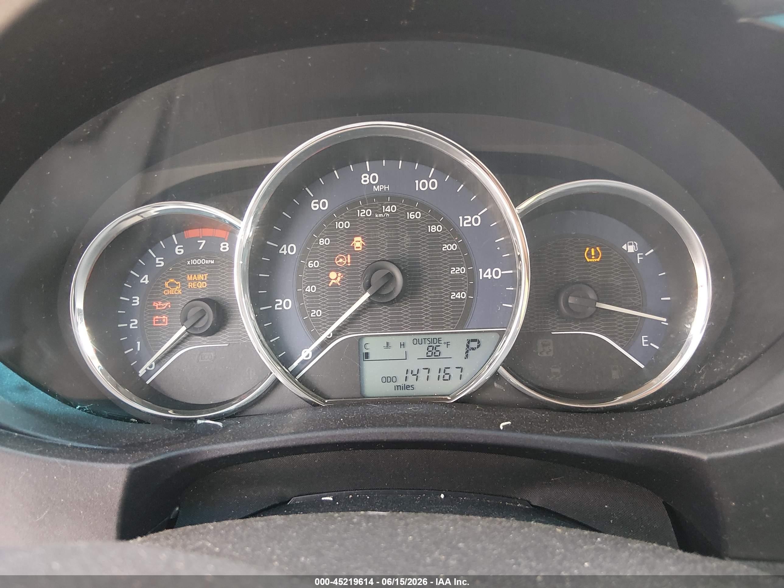2014 Toyota Corolla Le Blue vin: 2T1BURHE7EC003119