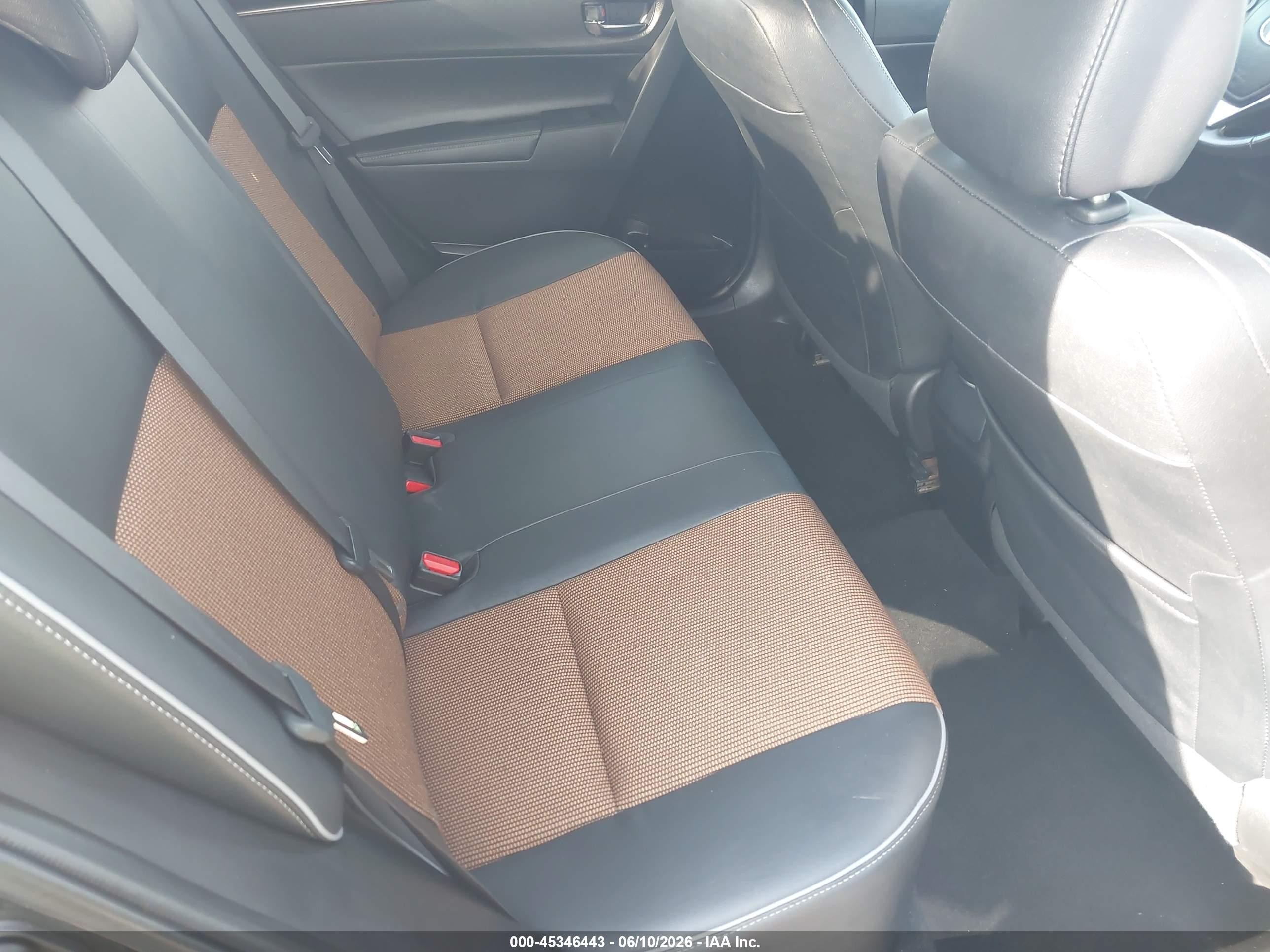 2014 Toyota Corolla S Plus Черный vin: 2T1BURHE7EC016484