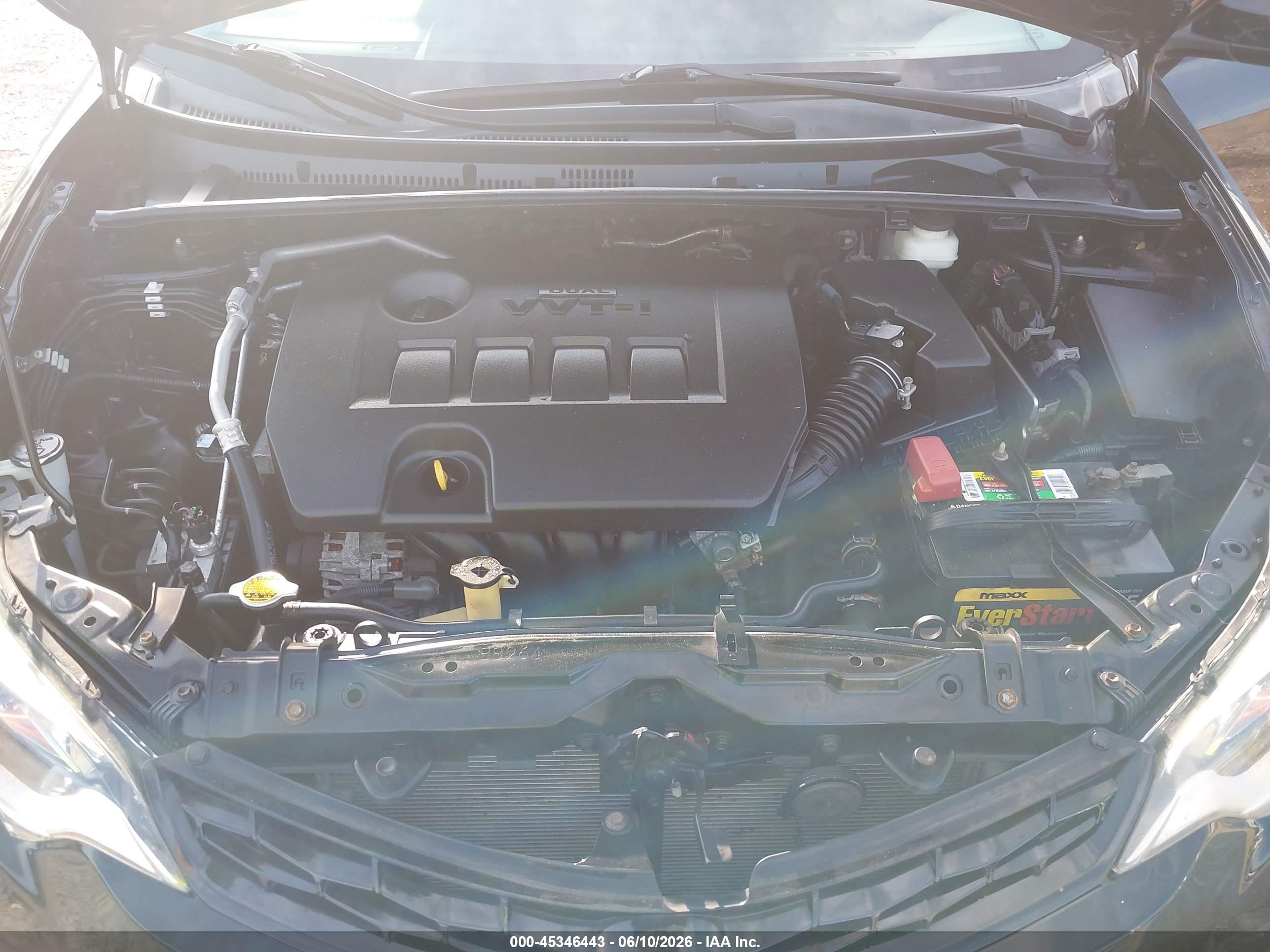 2014 Toyota Corolla S Plus Черный vin: 2T1BURHE7EC016484