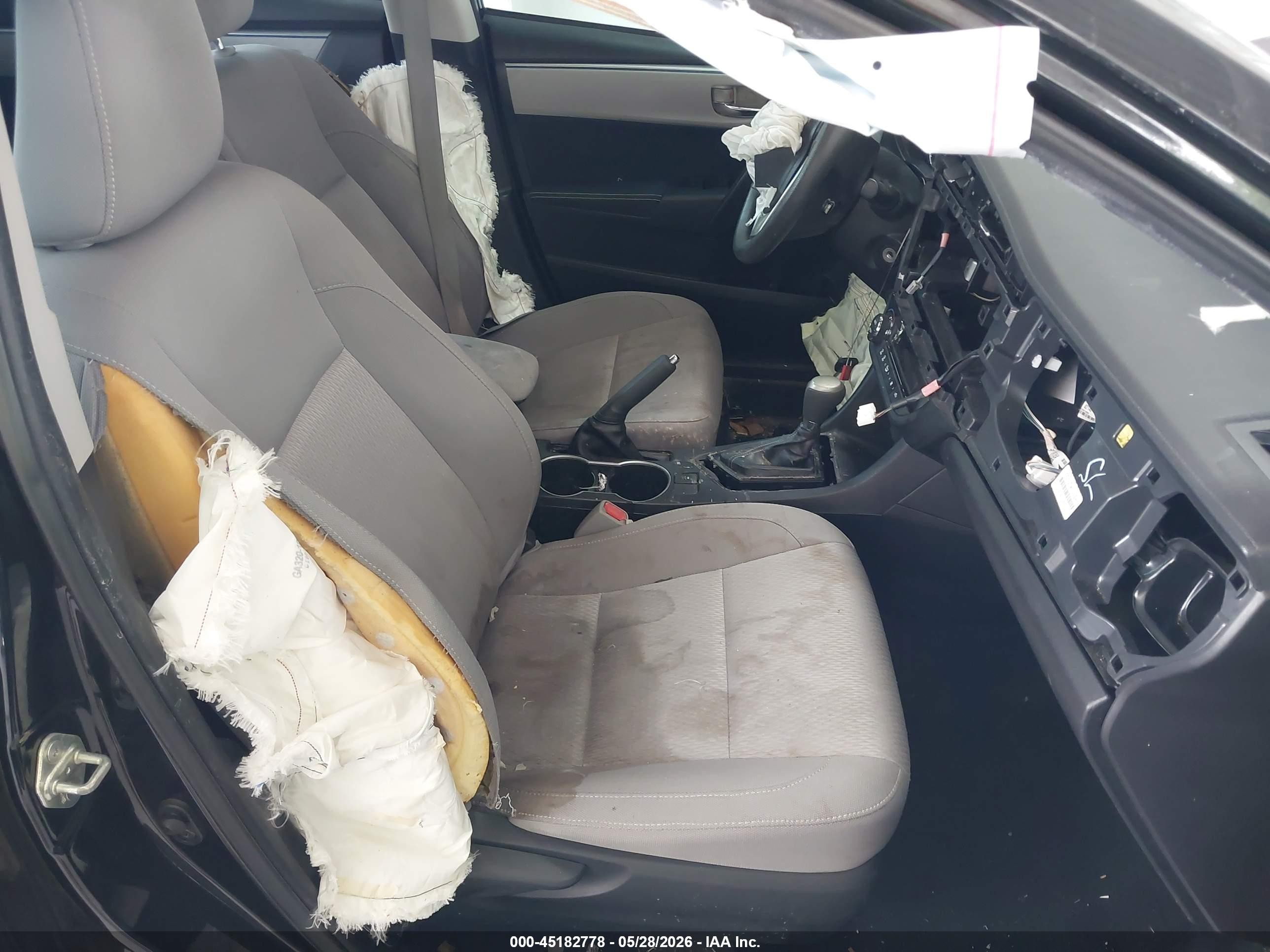 2014 Toyota Corolla Le Black vin: 2T1BURHE7EC026609