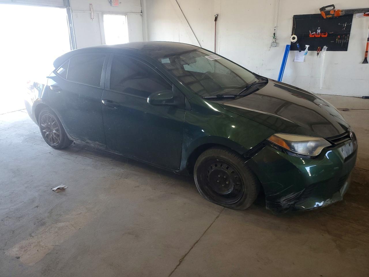 2014 Toyota Corolla Le Green vin: 2T1BURHE7EC028862