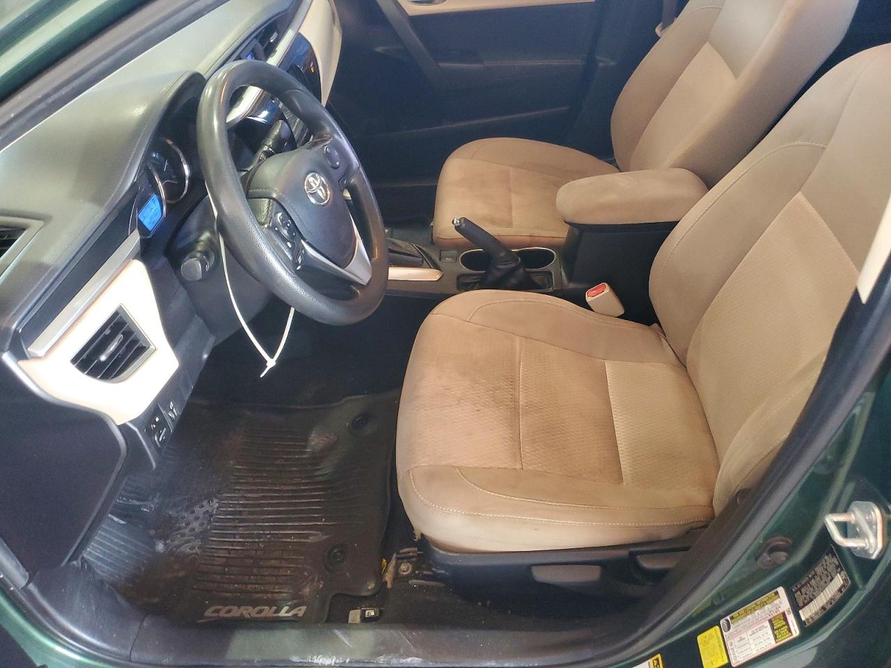 2014 Toyota Corolla Le Green vin: 2T1BURHE7EC028862