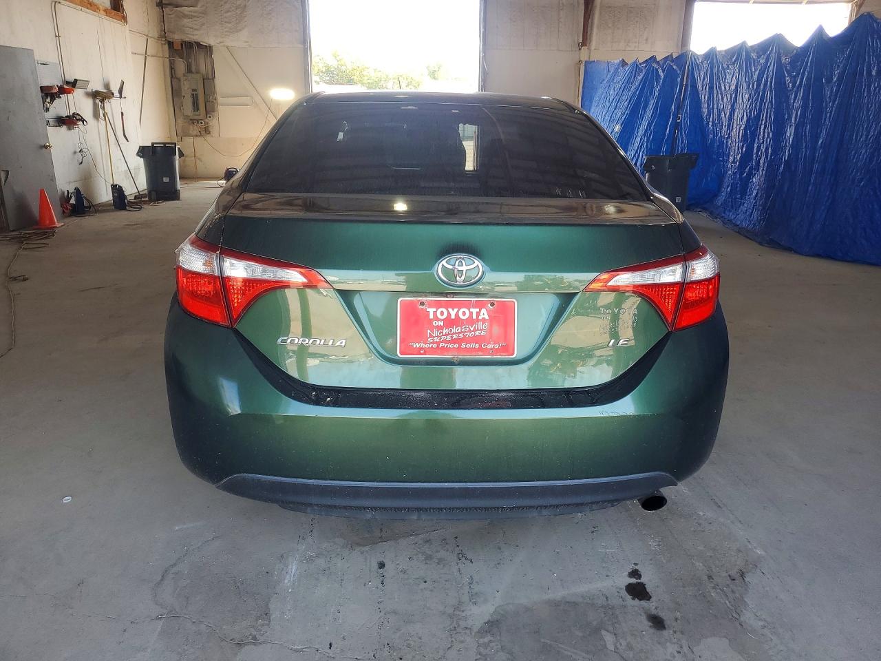 2014 Toyota Corolla Le Green vin: 2T1BURHE7EC028862