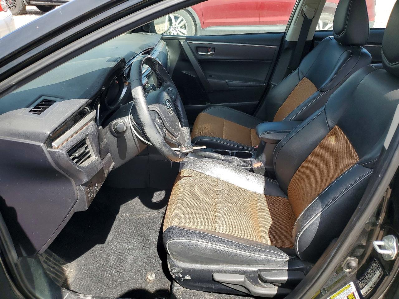 2014 Toyota Corolla S Plus Черный vin: 2T1BURHE7EC044561