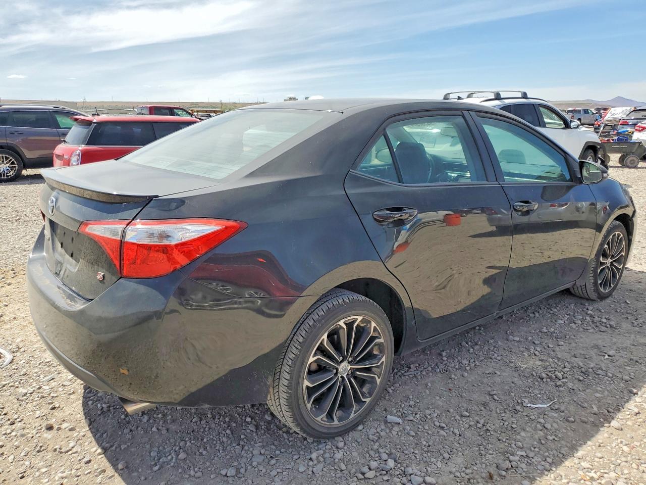 2014 Toyota Corolla S Plus Черный vin: 2T1BURHE7EC044561
