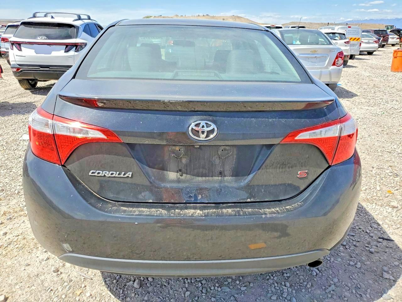 2014 Toyota Corolla S Plus Черный vin: 2T1BURHE7EC044561