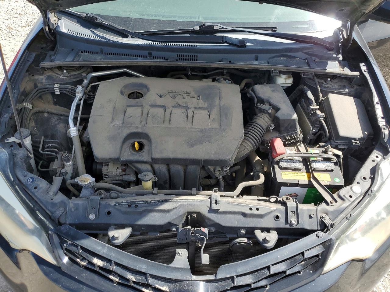 2014 Toyota Corolla S Plus Черный vin: 2T1BURHE7EC044561