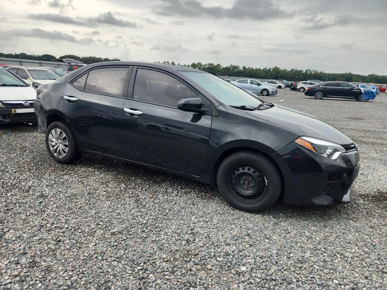 2014 Toyota Corolla L Black vin: 2T1BURHE7EC045113