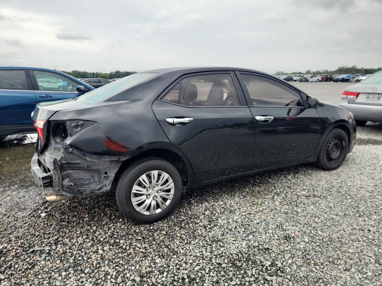 2014 Toyota Corolla L Black vin: 2T1BURHE7EC045113