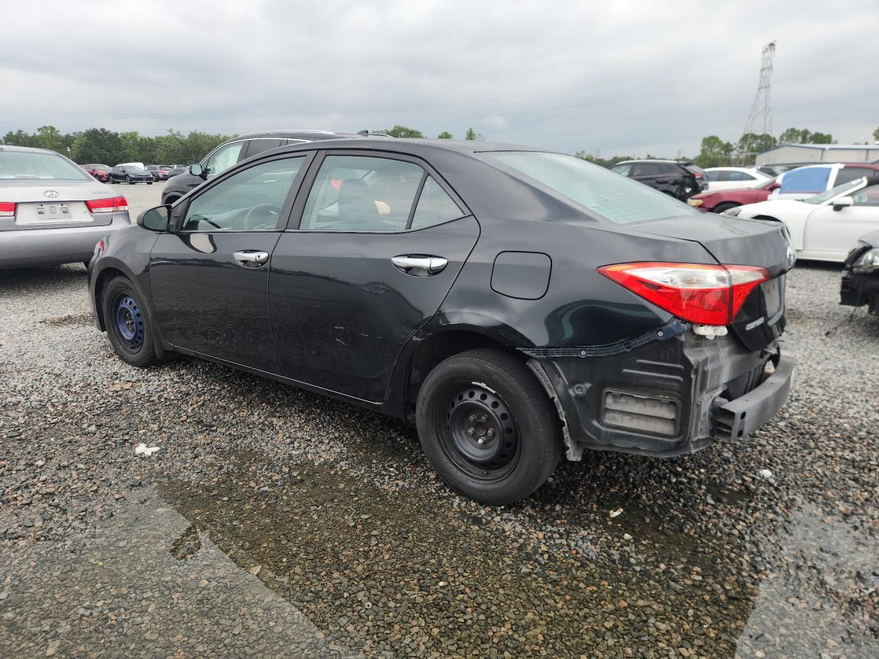 2014 Toyota Corolla L Black vin: 2T1BURHE7EC045113