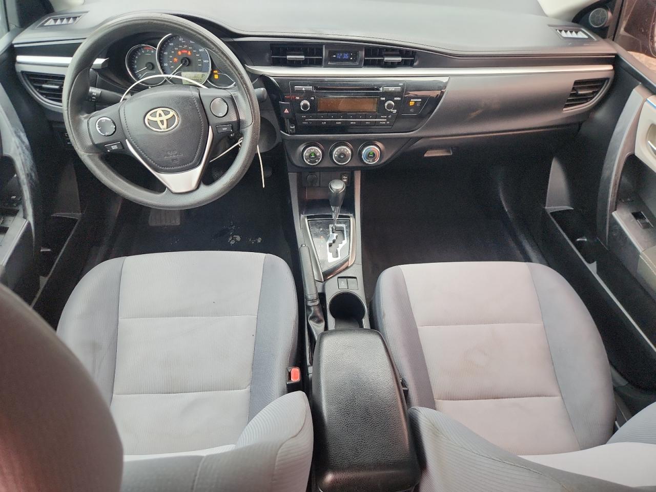 2014 Toyota Corolla L Black vin: 2T1BURHE7EC045113