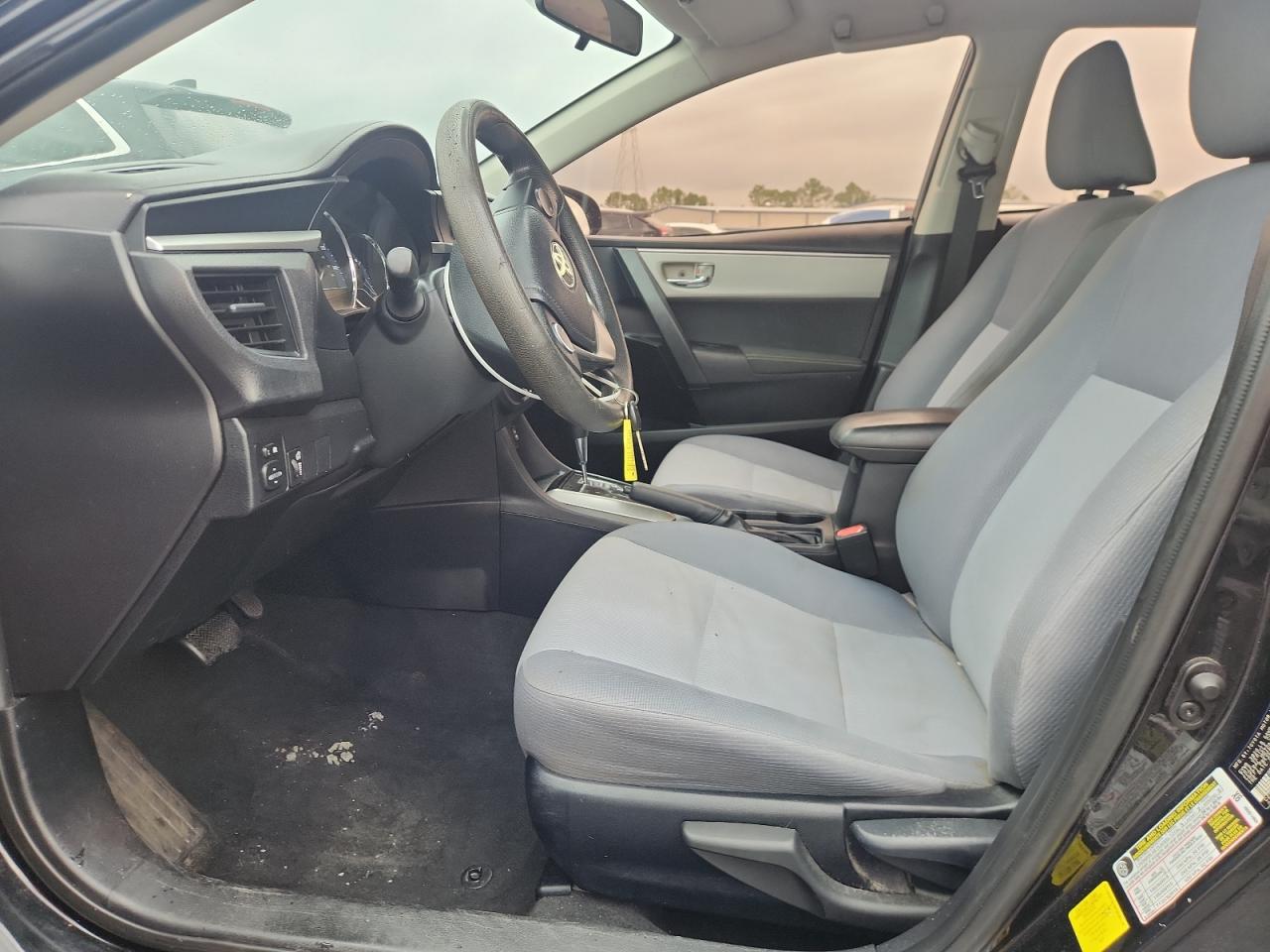 2014 Toyota Corolla L Black vin: 2T1BURHE7EC045113