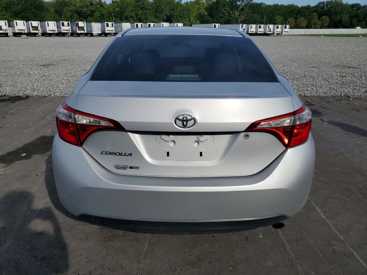 2014 Toyota Corolla L Silver vin: 2T1BURHE7EC048397