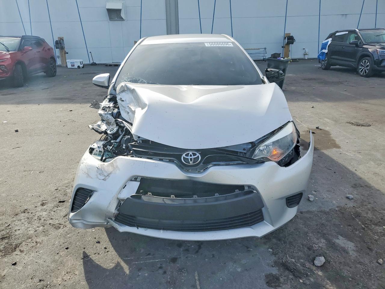 2014 Toyota Corolla L Silver vin: 2T1BURHE7EC048397