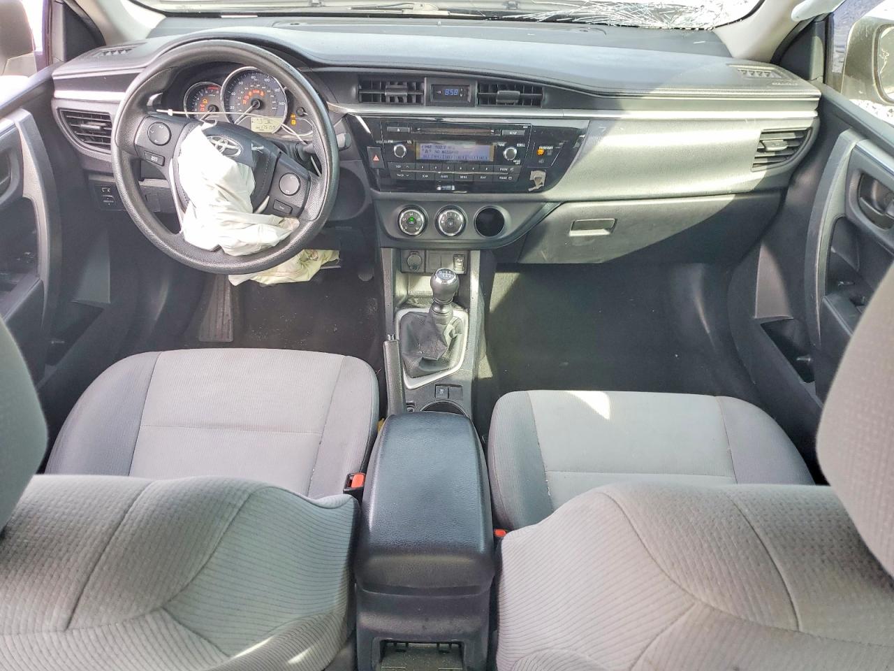 2014 Toyota Corolla L Silver vin: 2T1BURHE7EC048397