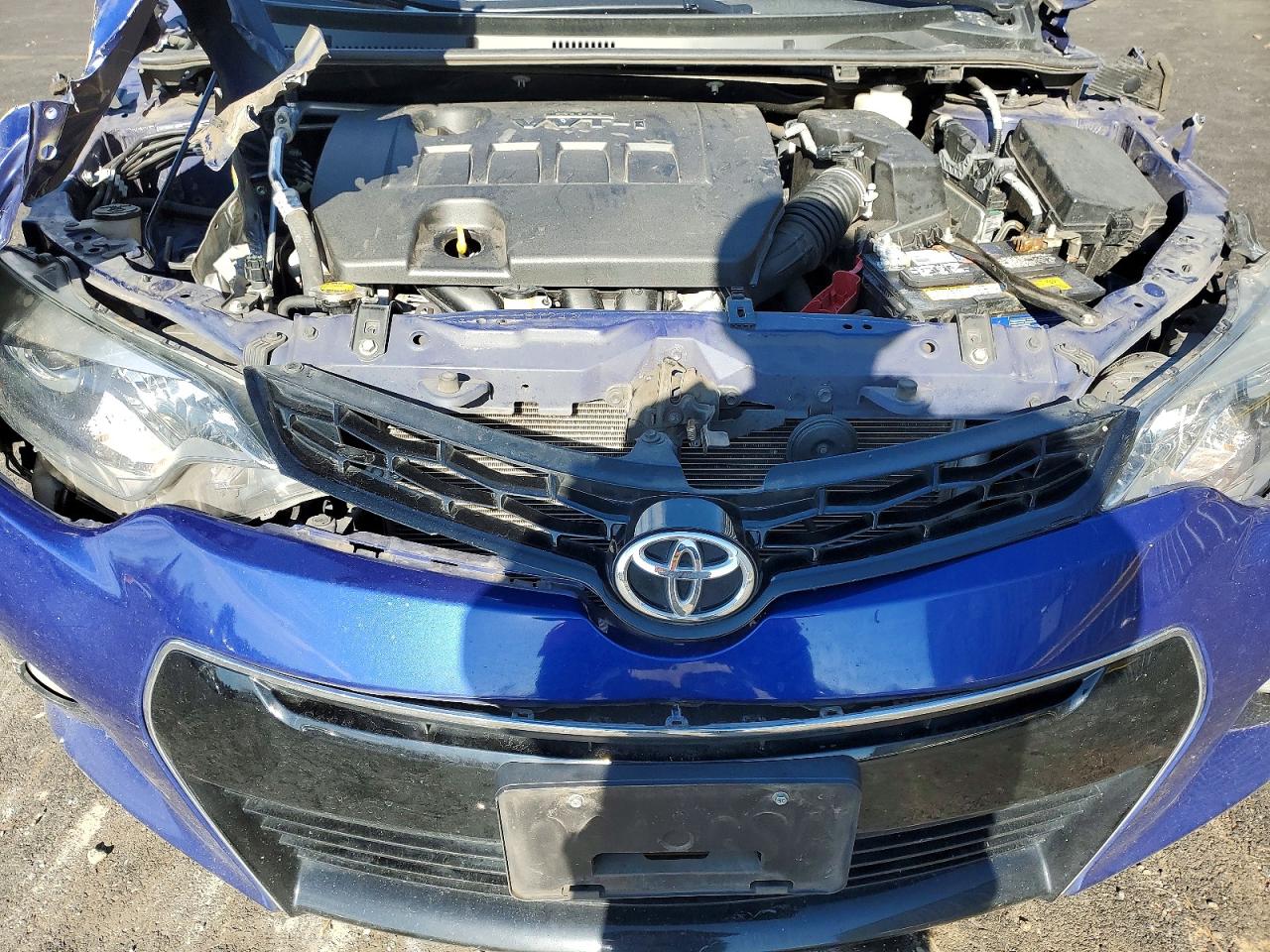 2014 Toyota Corolla S Plus Blue vin: 2T1BURHE7EC057150