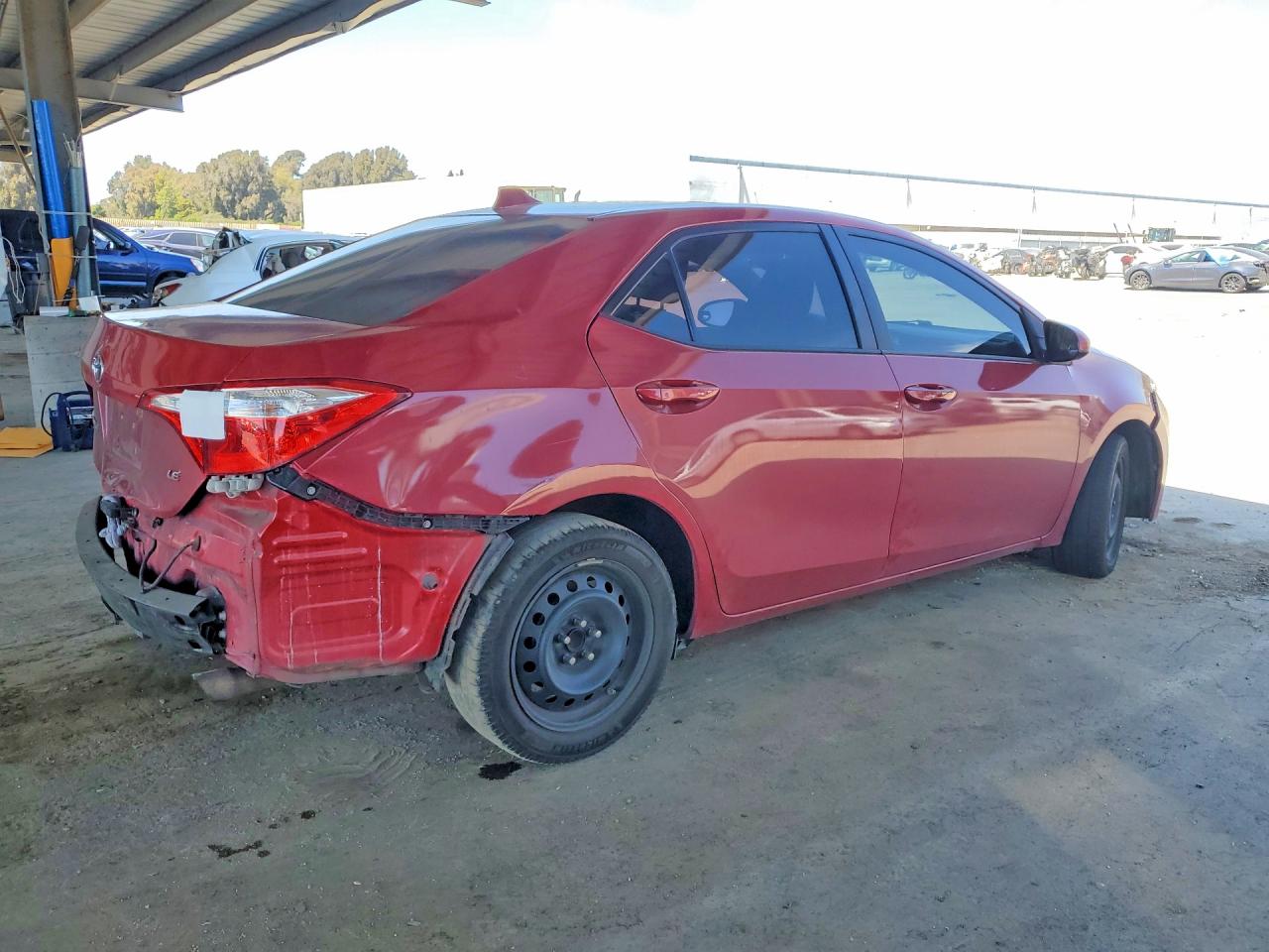 2014 Toyota Corolla Le Plus Burgundy vin: 2T1BURHE7EC062607
